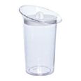 VASO MEDIDOR CON TAPA 700 ML.